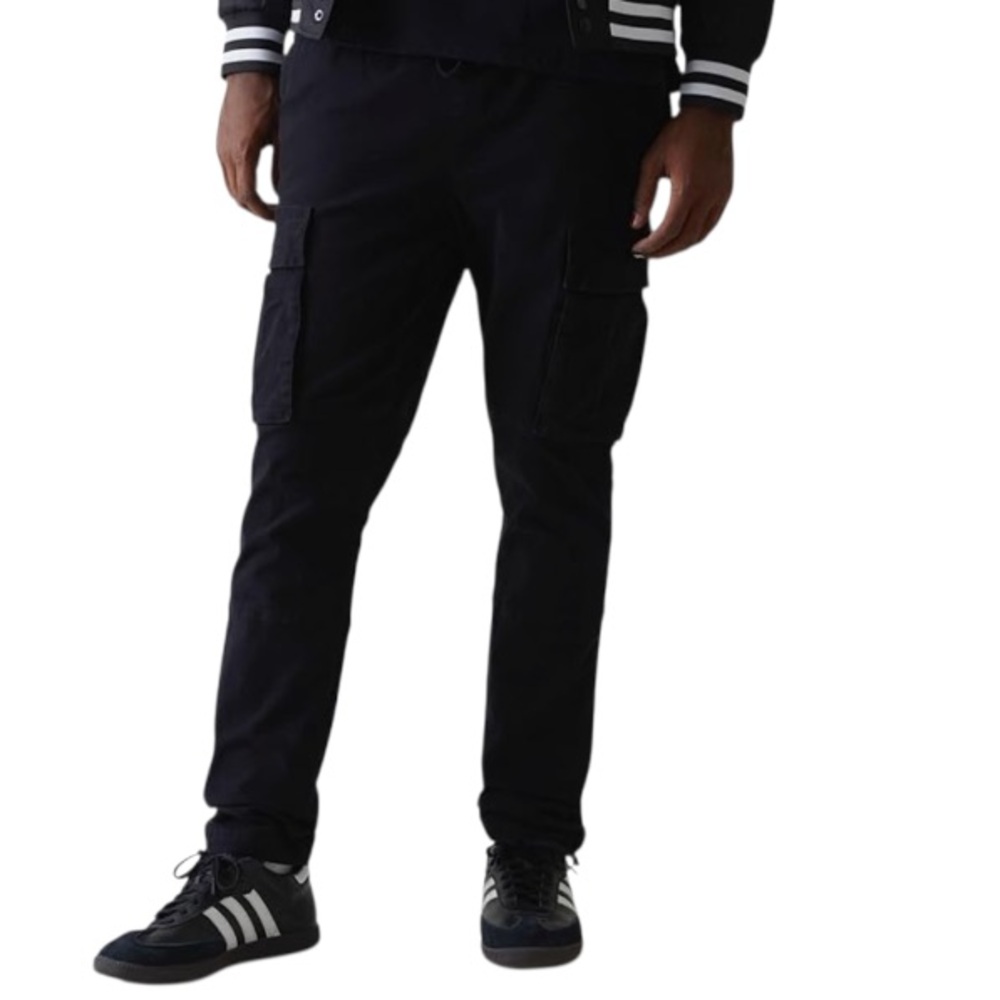 PacSun Utility Cargo Pants Slim Stretch Black Pants Men’s Size Small